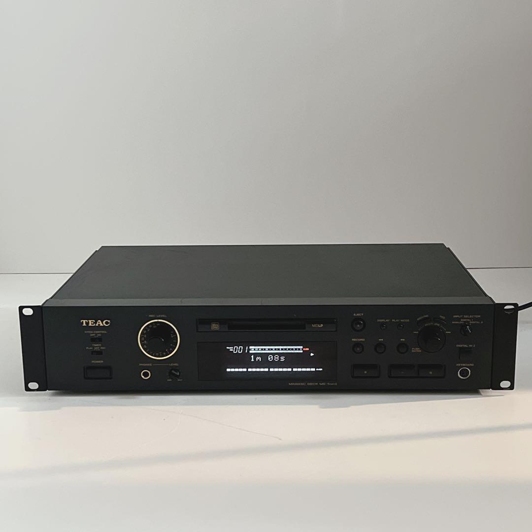 【良品・動作品】 TEAC MD-5MK2 MDデッキ　MDレコーダー