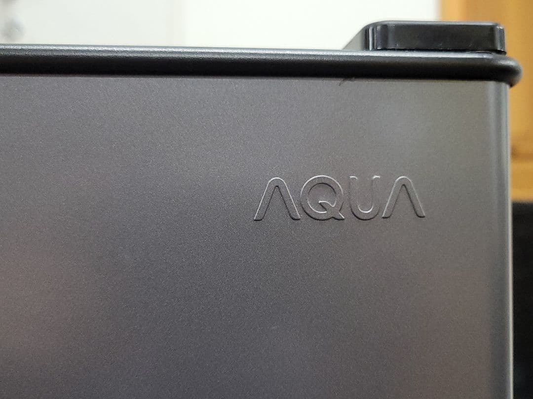 2023年製 AQUA 1D 90L 直冷式冷蔵庫 AQR-9P ダークシルバー