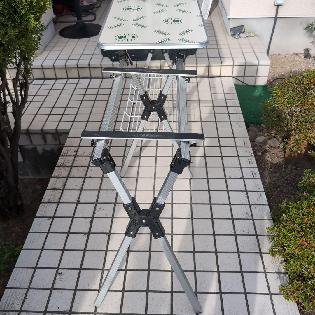 コールマン　キッチンテーブル　収納ケース付　アウトドア　キャンプ用品