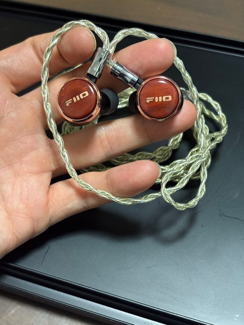 fiio fp3 rosewood 金メッキケーブル付