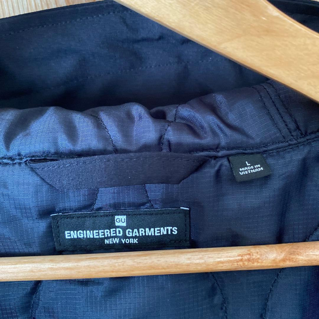 GU×ENGINEERED GARMENTS パデッドシェルパーカ