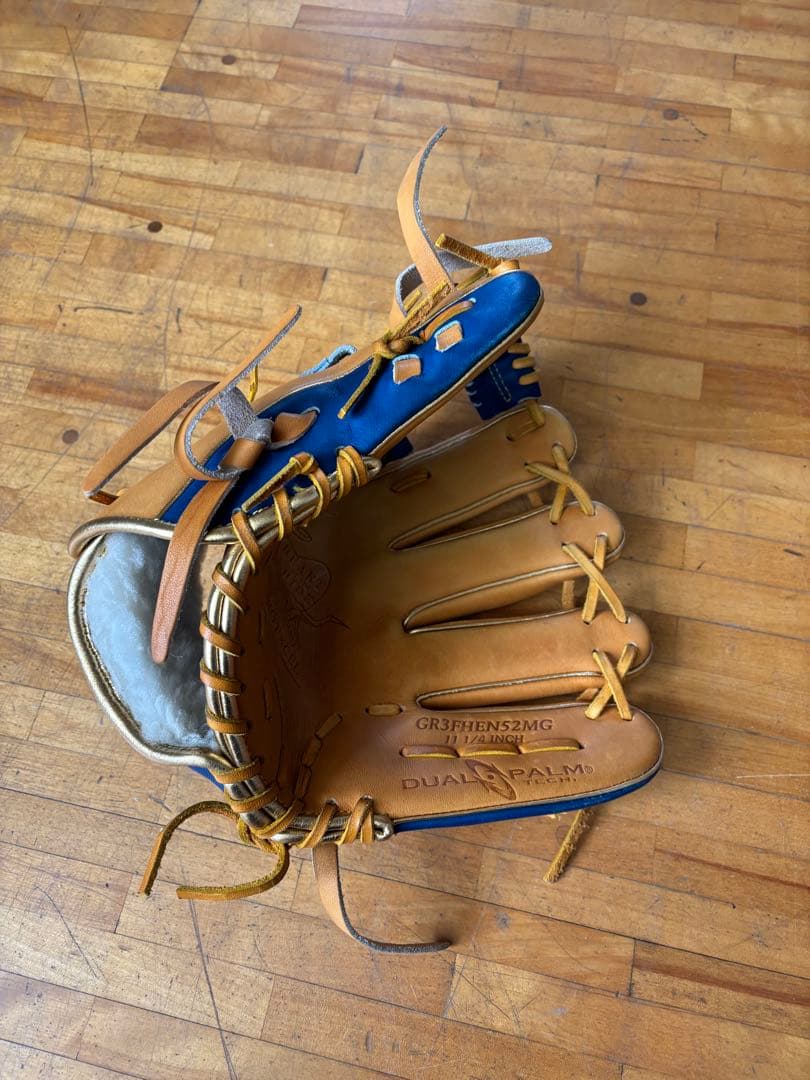 ローリングス　ウィザード#01　軟式用　内野手用　N52MG型　型付済