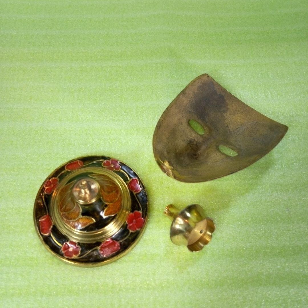 マスク型　mask　仮面　お面　お香立て　香炉　こうろ　置物　香道　洋風　レア