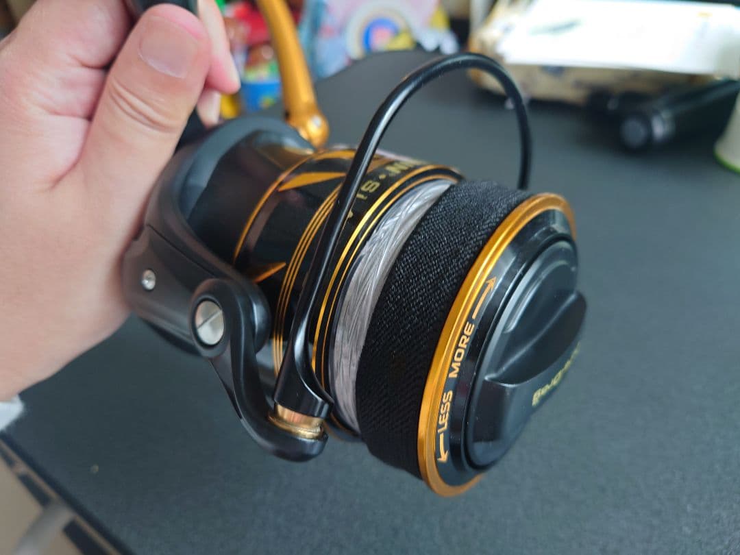 スラマー4 10500番 ＋　pe12号　300m