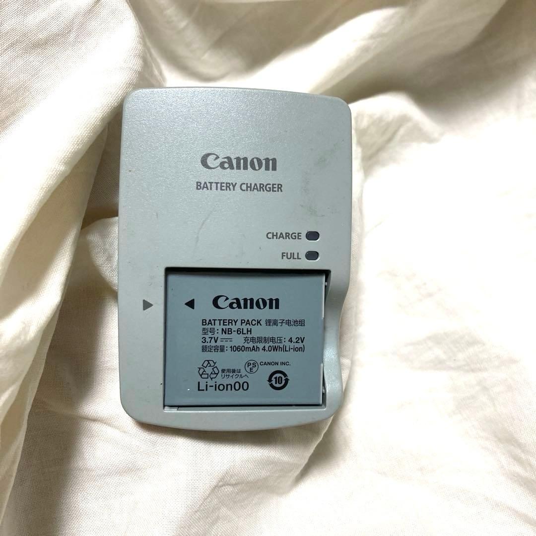 動作良好　美品　PowerShot S200 Canon 黒　black