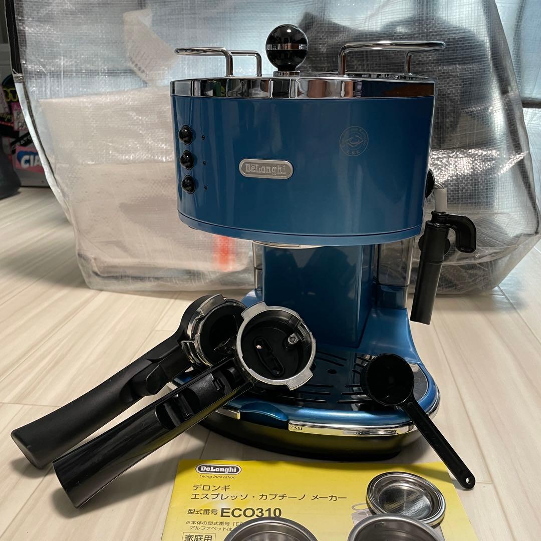美品 デロンギ エスプレッソ・カプチーノメーカー ECO310B アイコナ
