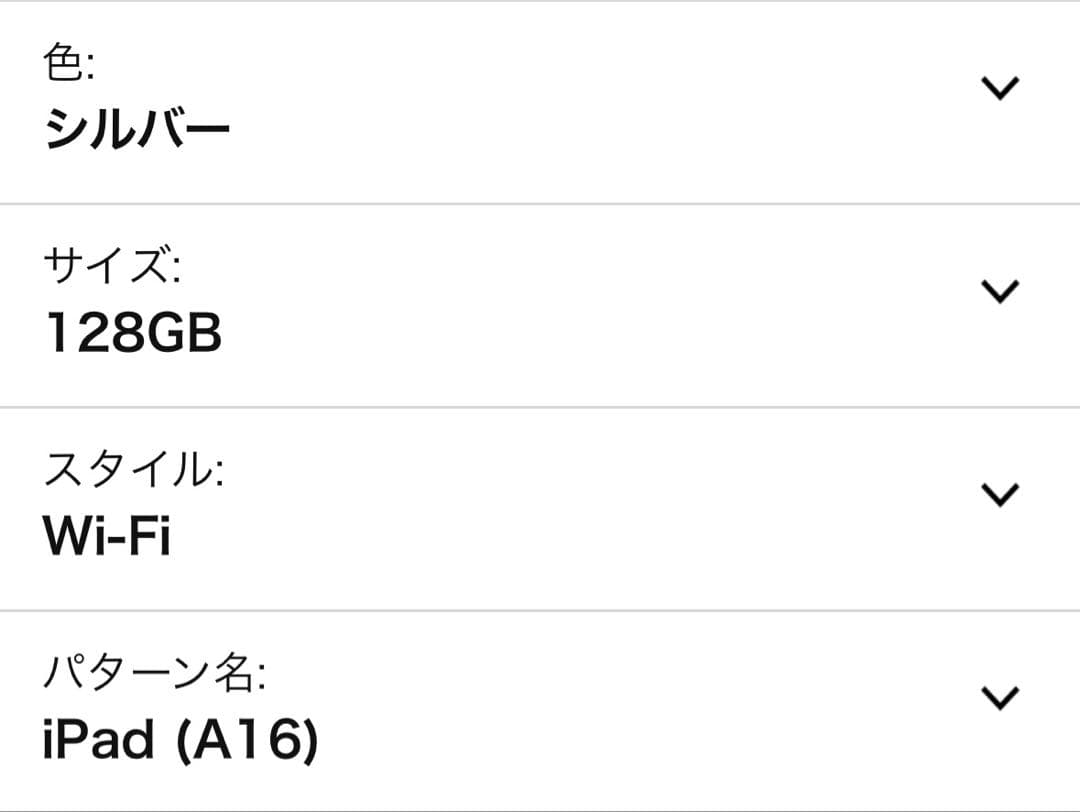 ipad(A16)apple11インチ