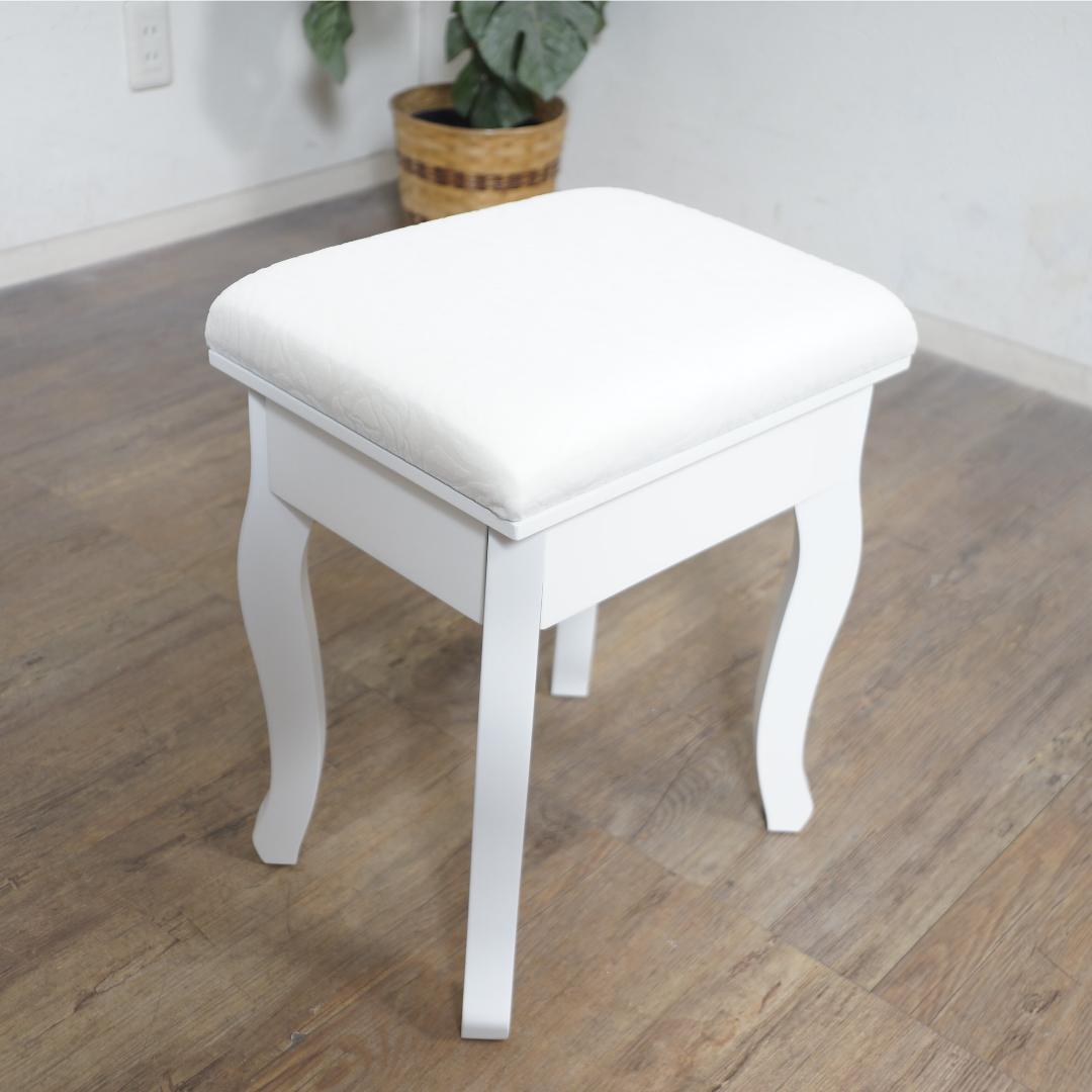 【新品】猫脚　デスク＆スツールセット　アンティーク風　勉強机　アウトレット