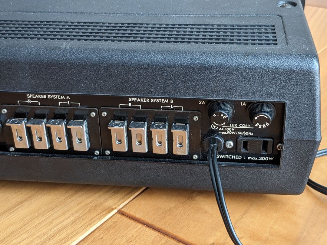 Luxman SQ-707 プリメインアンプ整備済