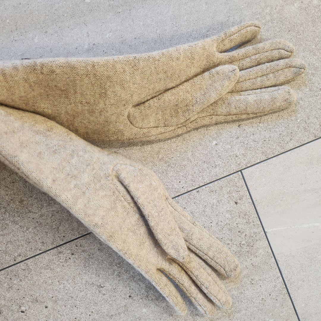 Vivienne Westwood リボン編み上げ手袋 21～22cmレディース