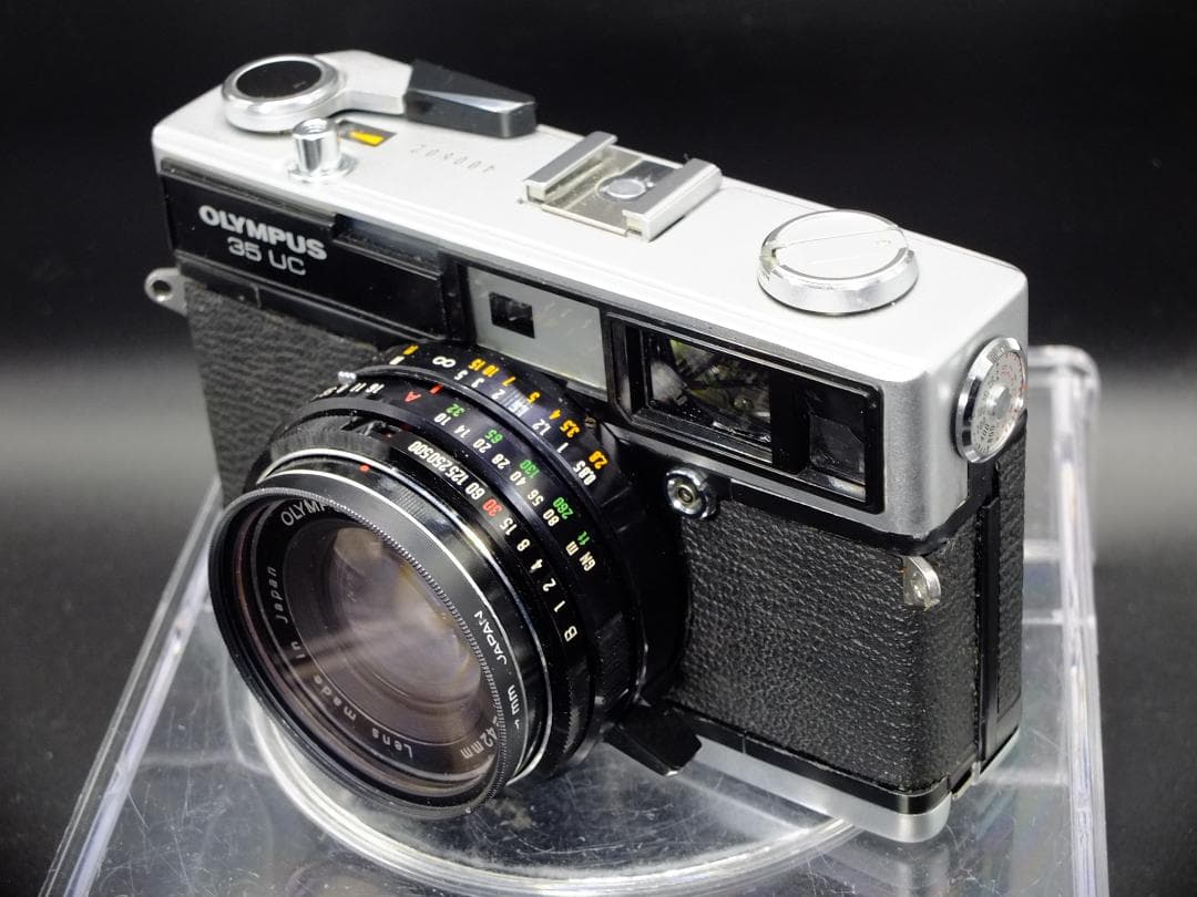 オリンパス35UC／Gズイコー42mmf1.7SL1B-F付【実写確認整備品】