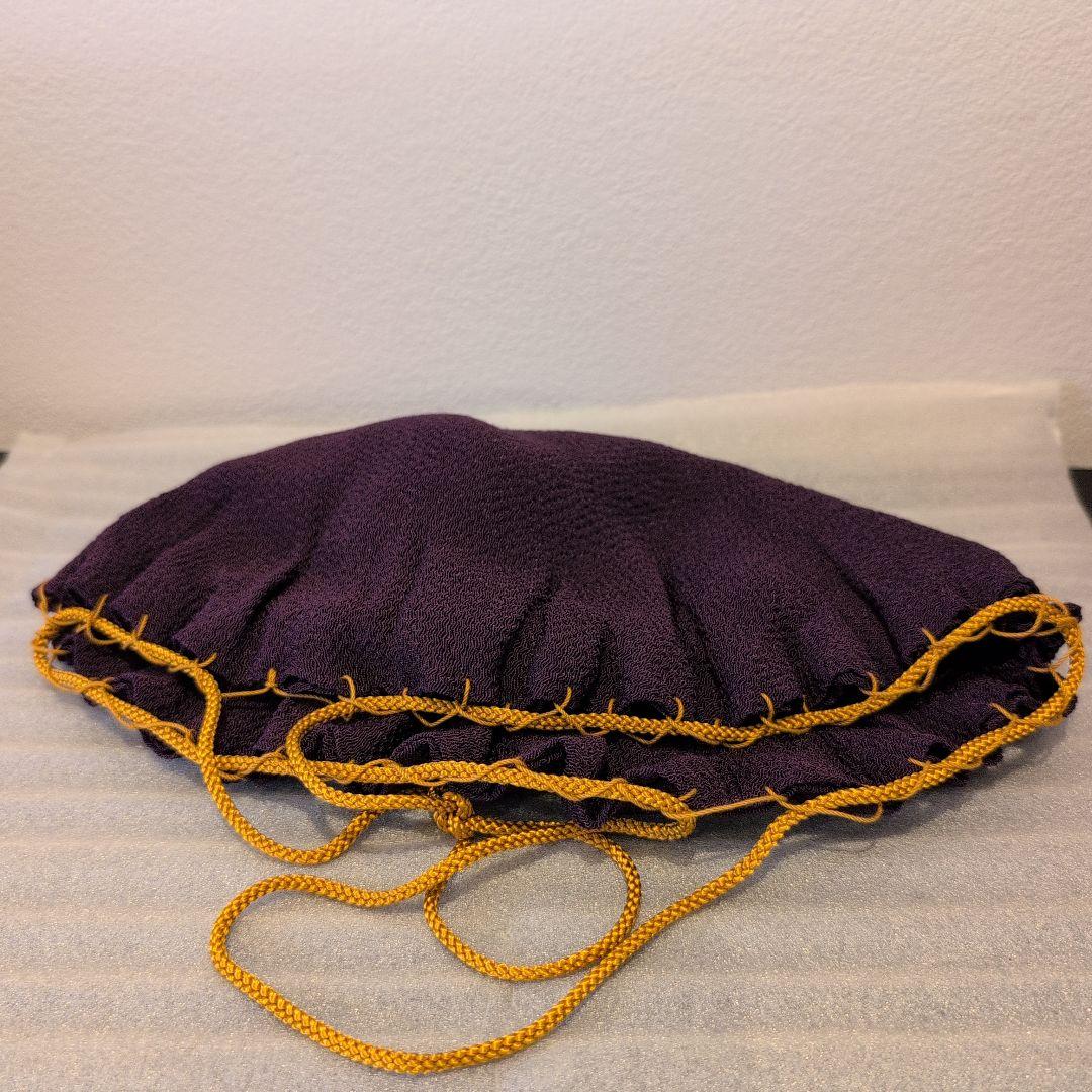 古黒織部 沓茶碗 仕覆 時代箱