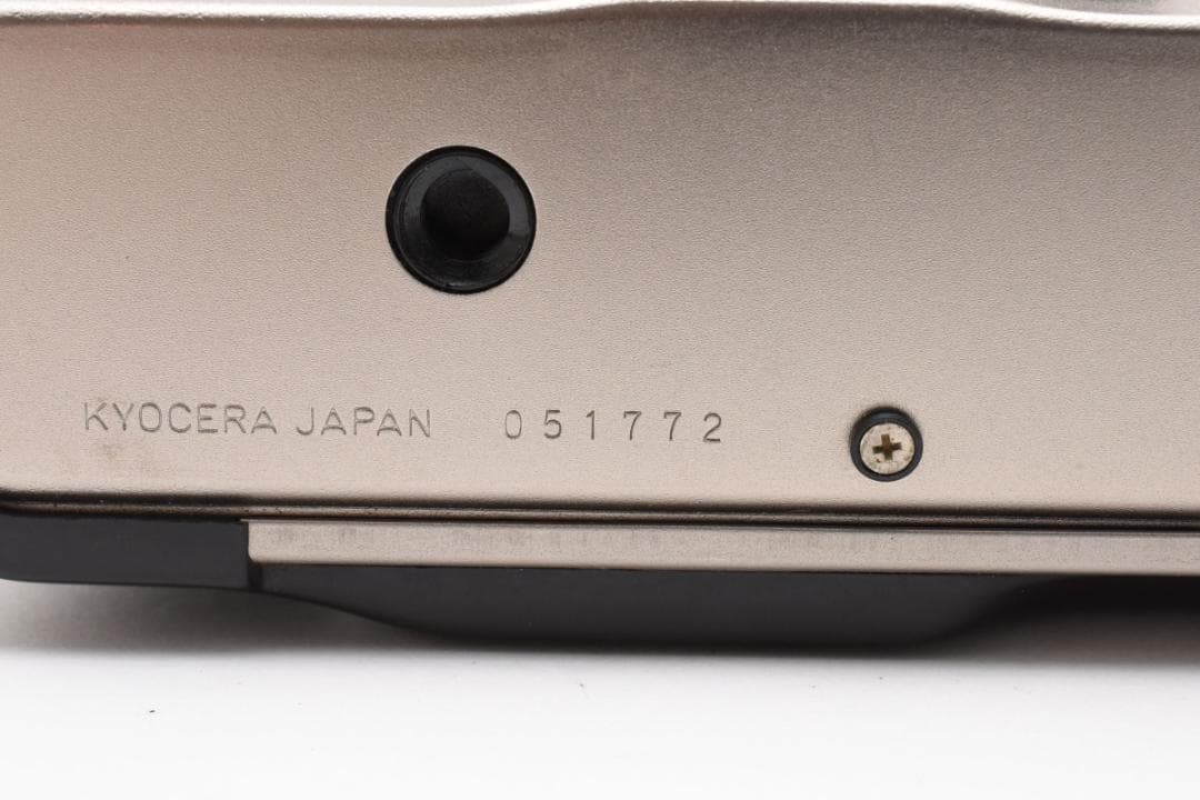 CONTAX TVS コンパクトフィルムカメラ Date Back付