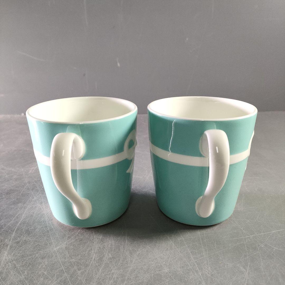 A906-7/TIFFANY＆Co./ブルーボックス ペアマグカップ/2客/