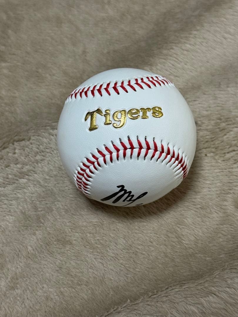 ラスト1 阪神タイガース　立石正広選手　直筆サインロゴボール