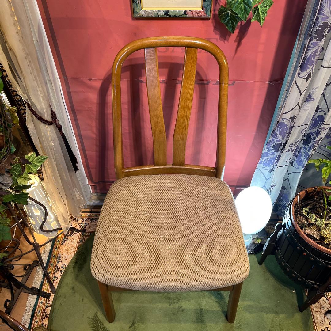 80’s ヴィンテージ 池田木工　北欧スタイル　ハイバックチェア