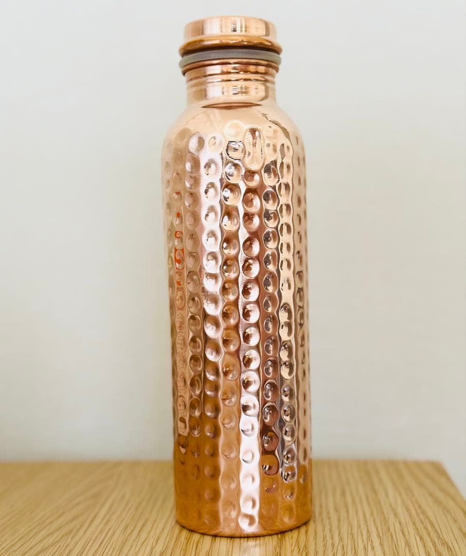 銅製ハンマード水筒2本セット 新品