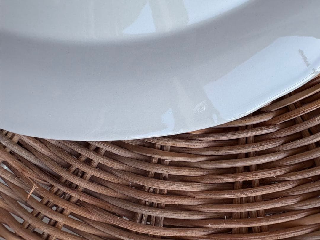 BURLEIGH バーレイ ブルーキャリコ プレートL 2枚セット