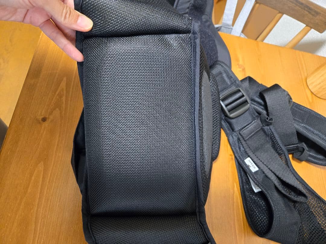 ポルバン アドバンス シングルショルダー式 ヒップシート 抱っこ紐 ブラック