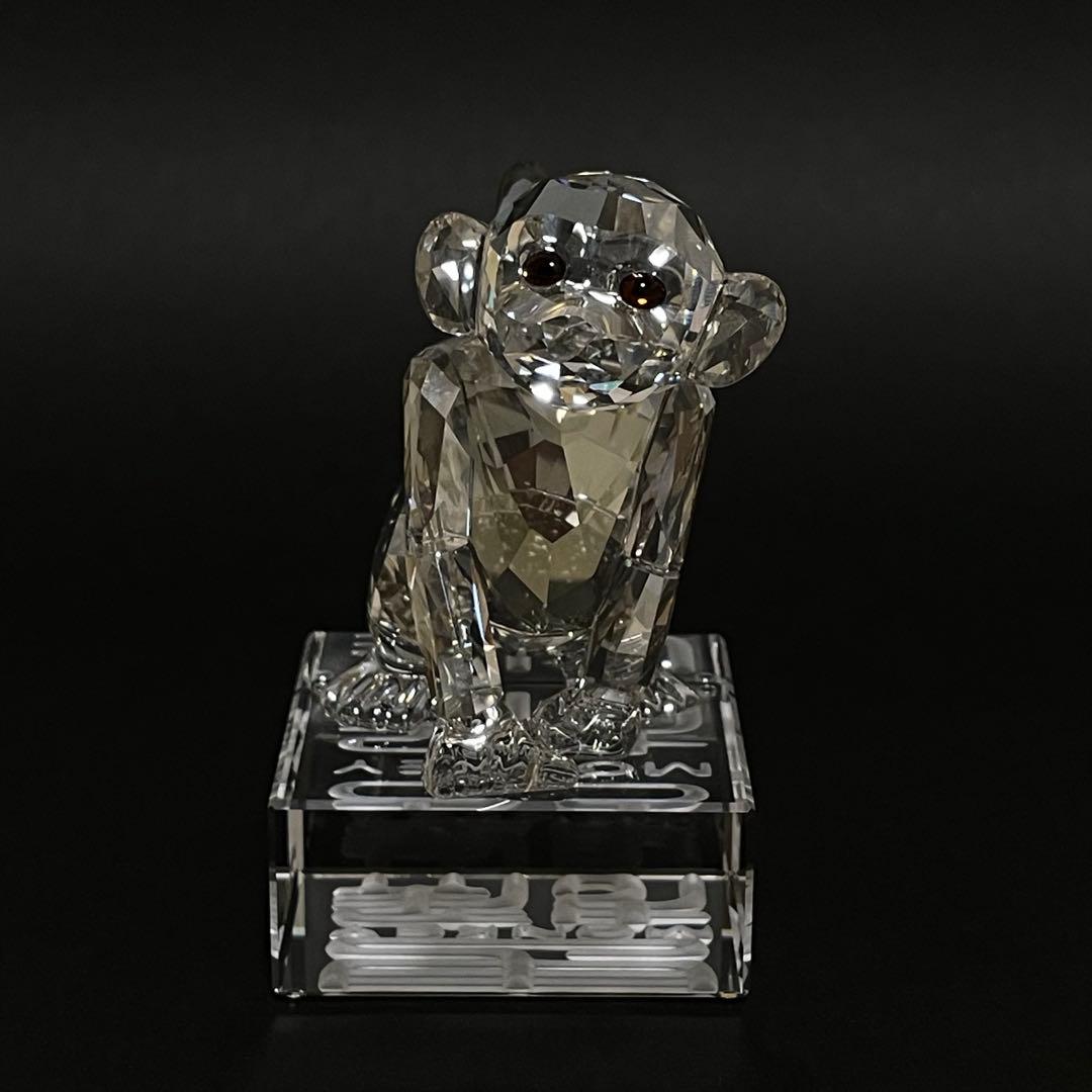 Swarovski Chinese Zodiac 猿 クリスタル フィギュリン