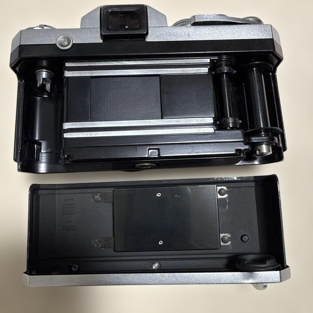 【美品】 Nikon F アイレベル シルバー 前期 富士山 640万台