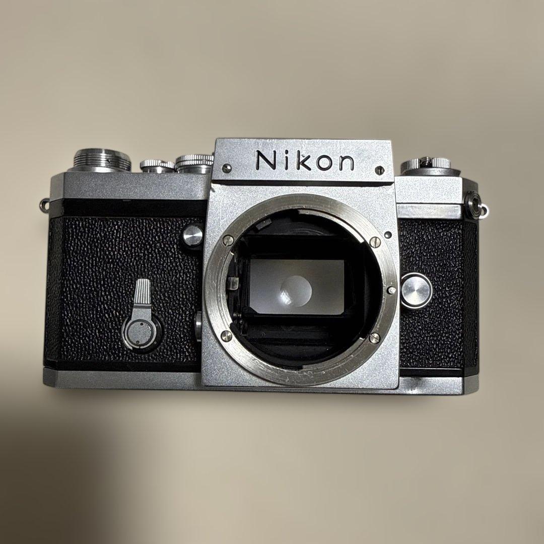 【美品】 Nikon F アイレベル シルバー 前期 富士山 640万台