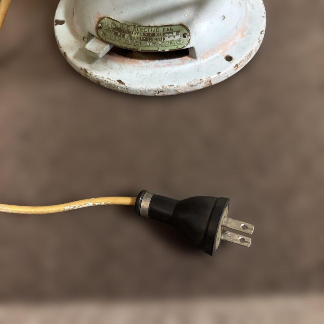 希少実働品/KDK ビンテージ扇風機 S18型/昭和レトロ/アンティークファン