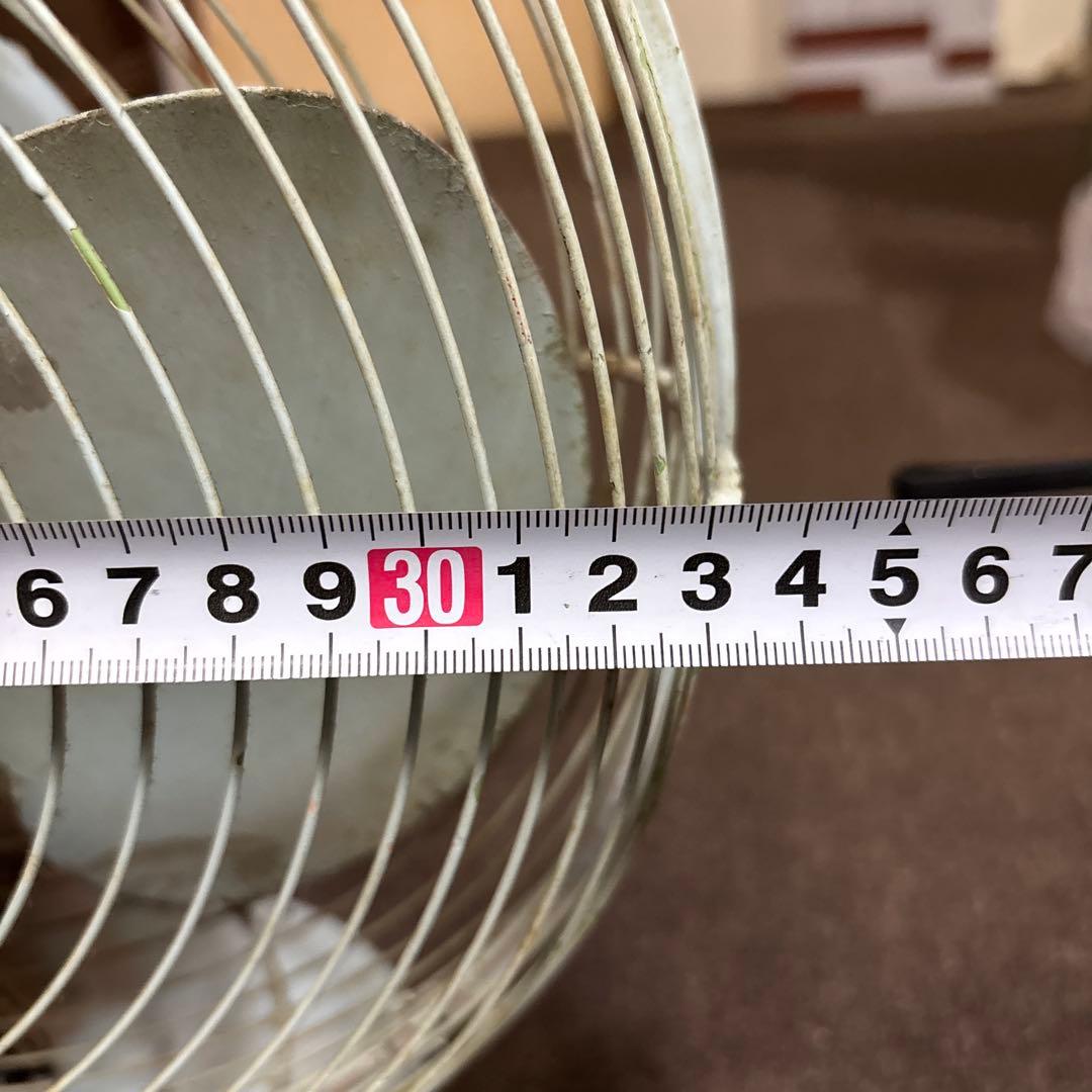 希少実働品/KDK ビンテージ扇風機 S18型/昭和レトロ/アンティークファン