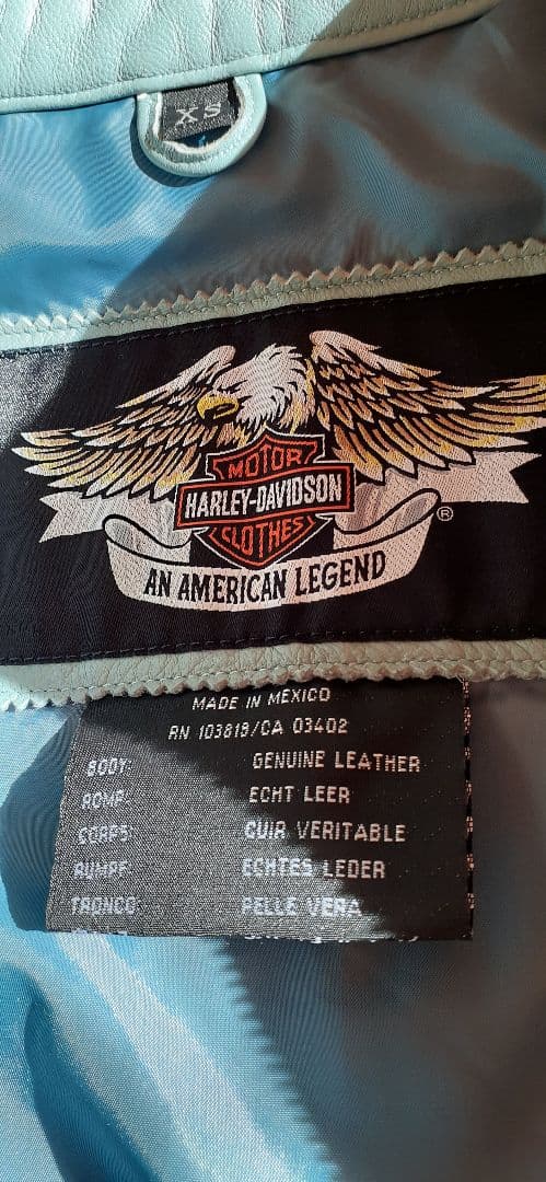 ハーレーダビットソン　ライダースジャケット　レザージャケット