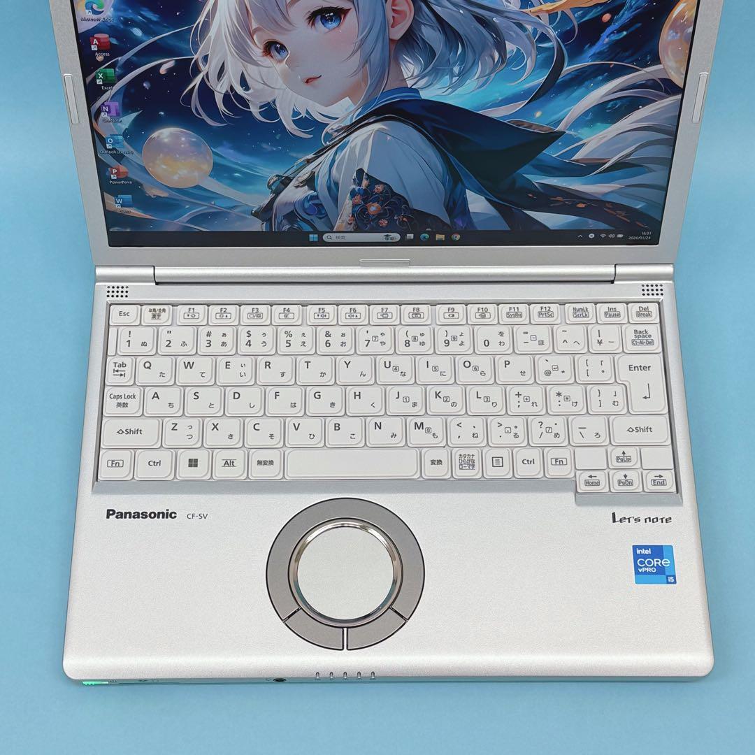 038 準美品 レッツノートCF-SV1 i5 第11世代 8GB office