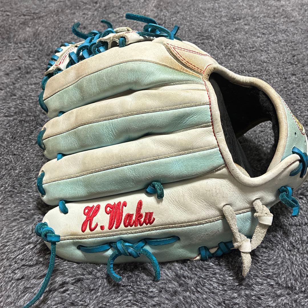 涌井秀章 実使用グローブ埼玉西武ライオンズ 18 ベストナイン年 激レア一点物