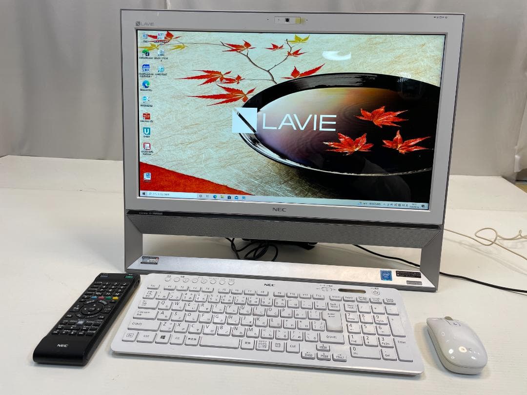 一体型 パソコン NEC LAVIE DA370/C PC-DA370CAW