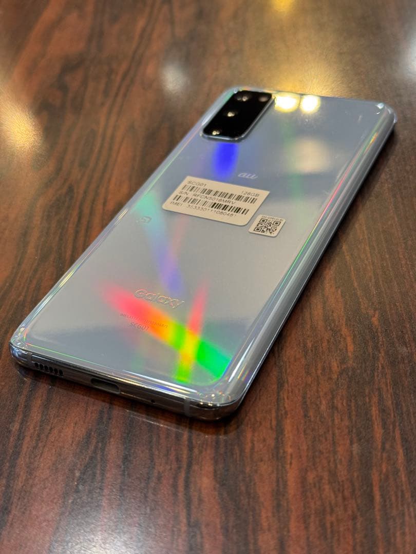 16920 Galaxy S20 5G 128GB au 本体 クリア