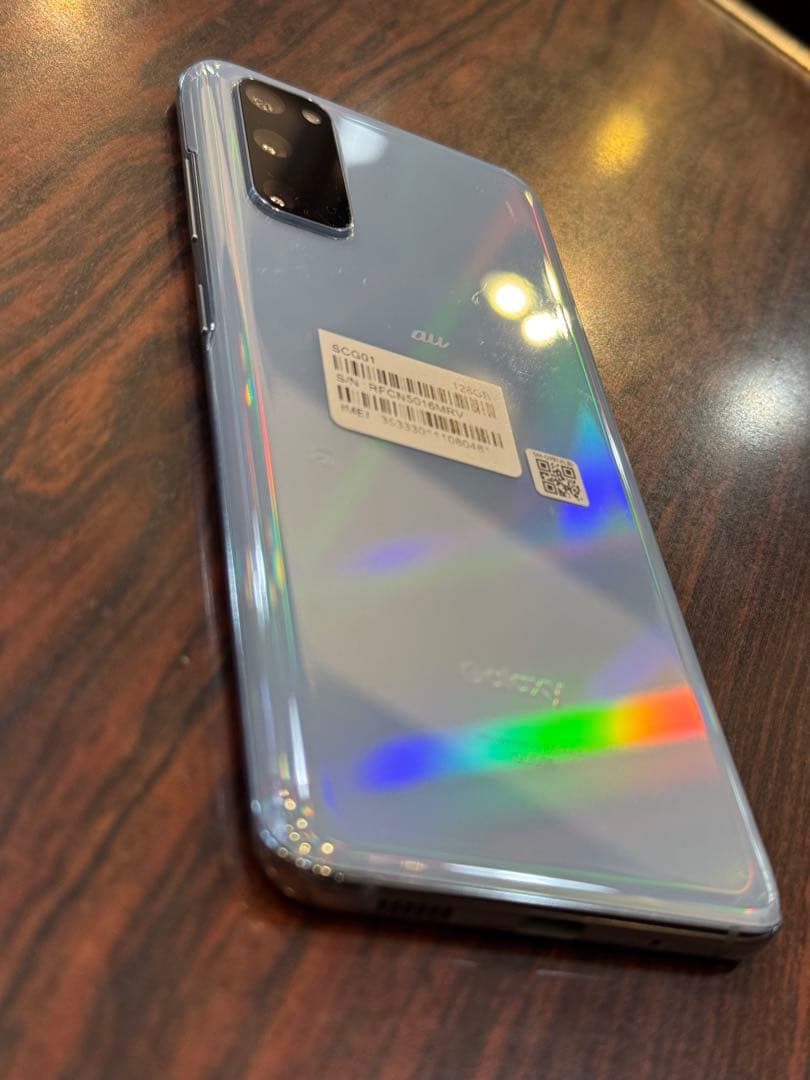16920 Galaxy S20 5G 128GB au 本体 クリア