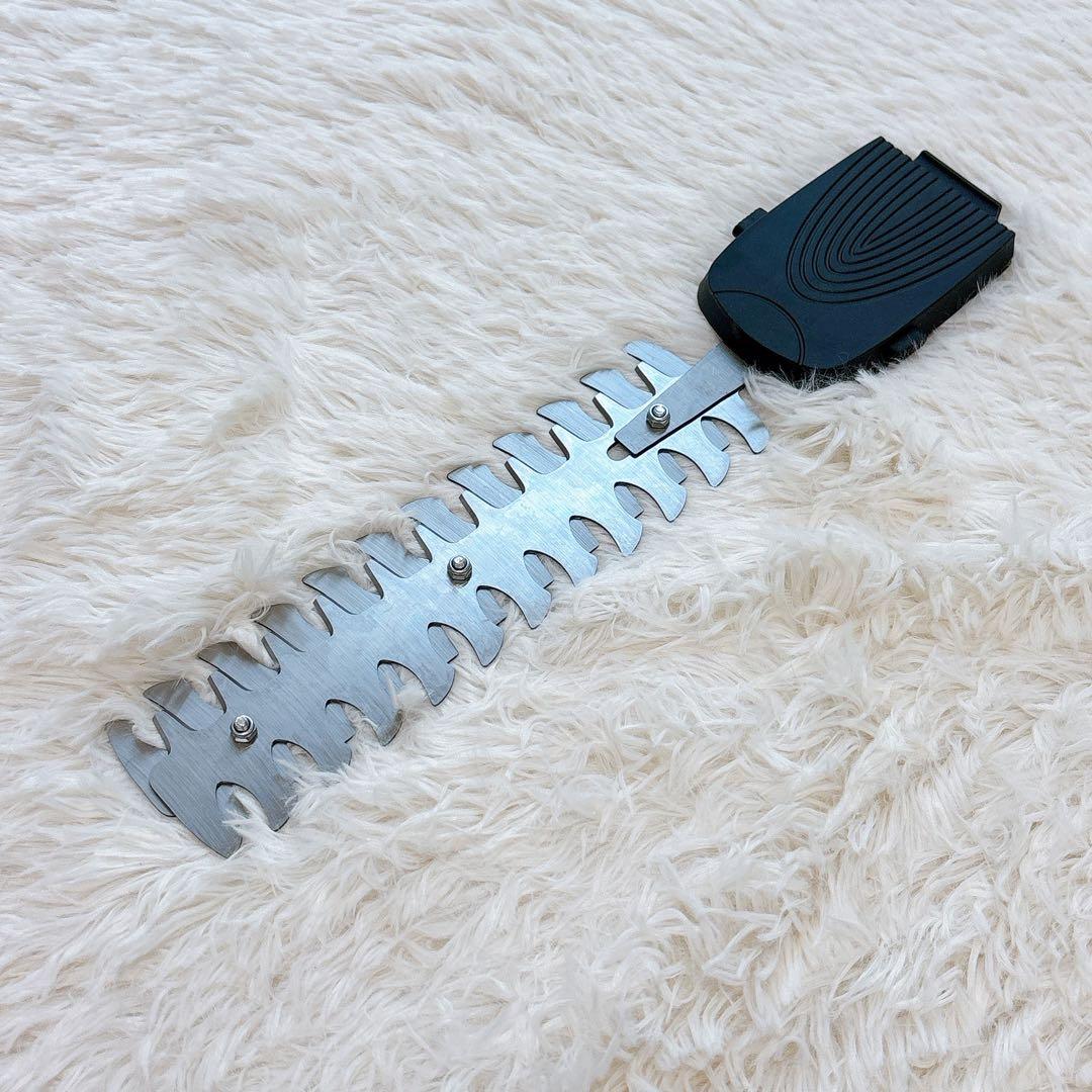 新品　芝生バリカン 充電式 4WAY 軽量 延長ポール付 角度調整　PSE対応