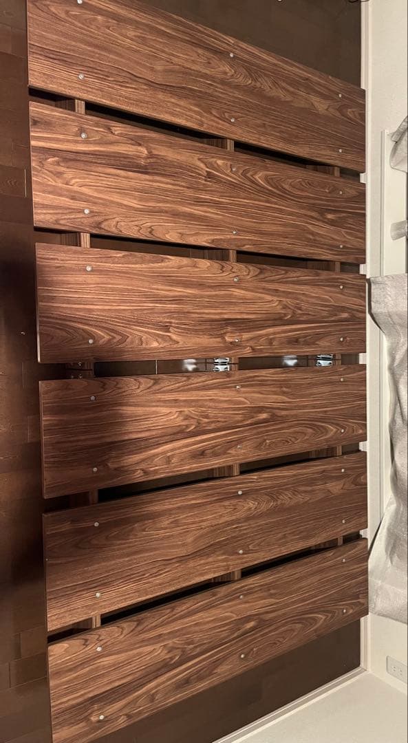 LOWYA ウォルナット Sサイズ すのこベッド