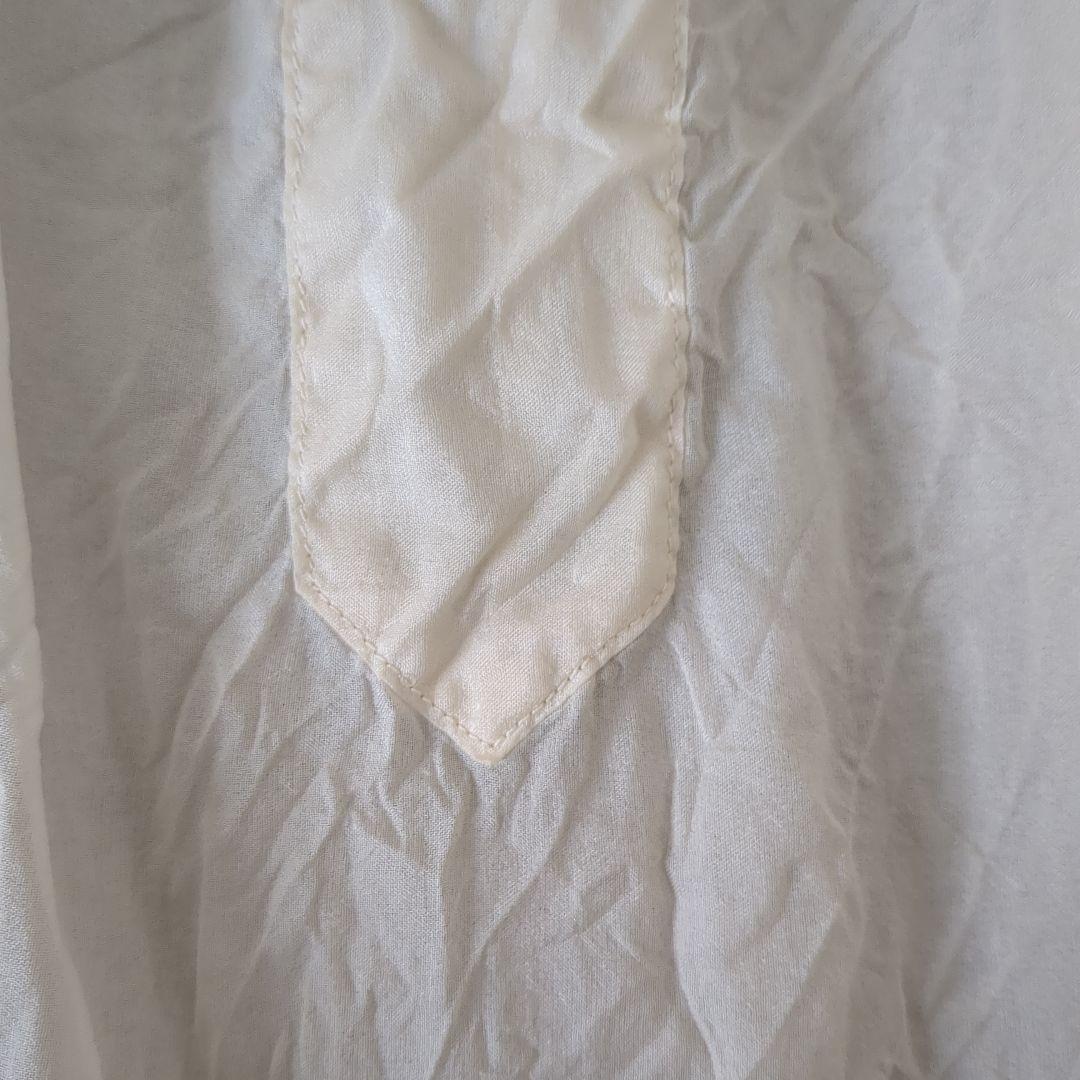 も*も様 ARTS＆SCIENCE　ギャザー　チャーチ　スモック　ブラウス　シル