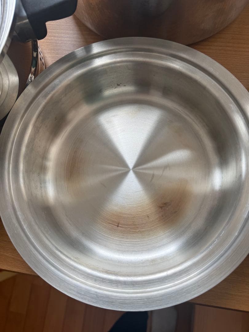 アムウェイ鍋　6リットルシチューパンセット　重ね調理　クイーンクック