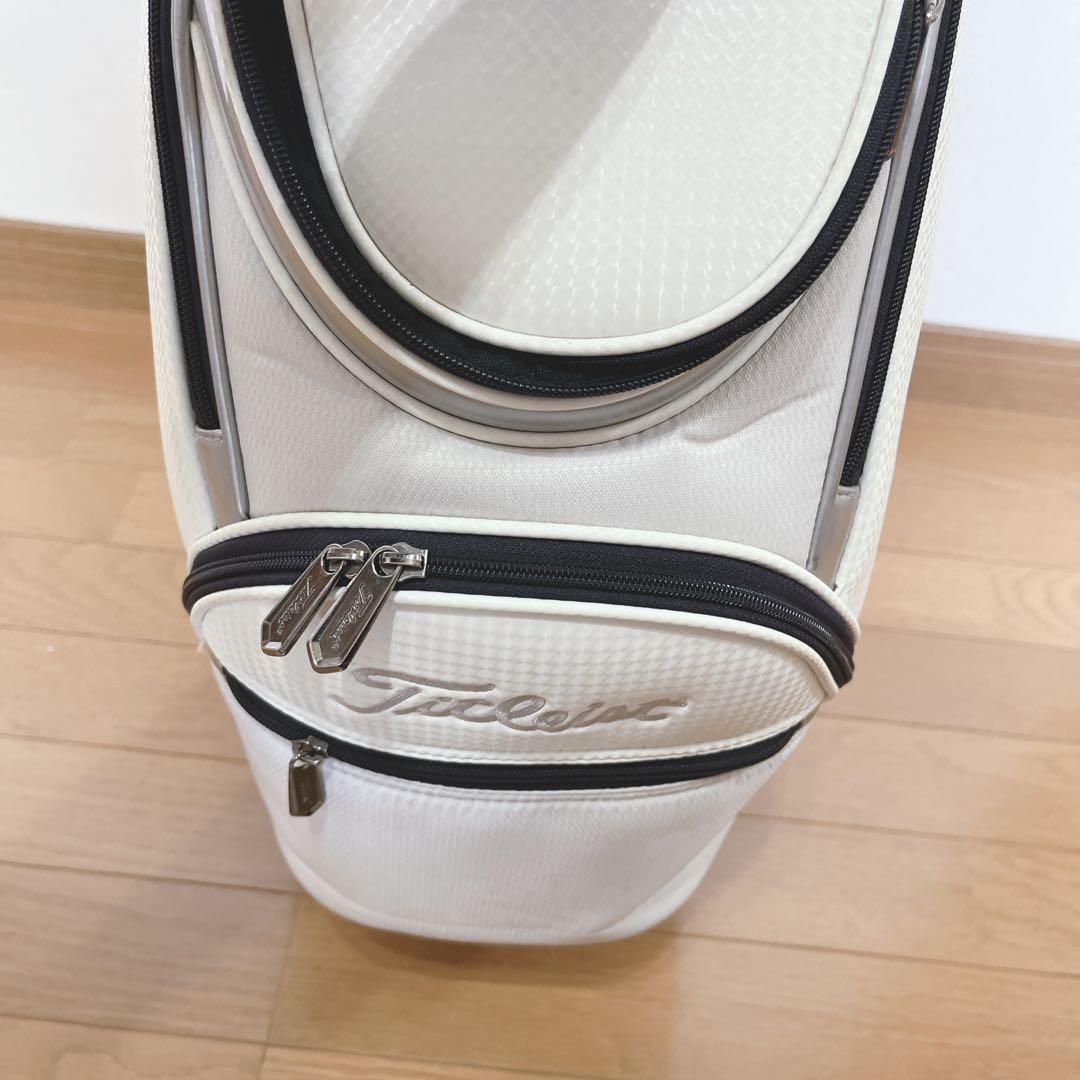 K263 Titleist タイトリスト ホワイト キャディバッグ