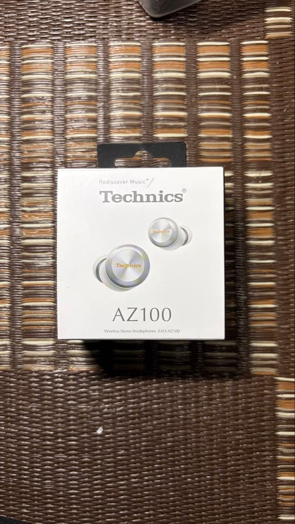 Technics eah-az100 シルバー オリジナルガジェットポーチ付き