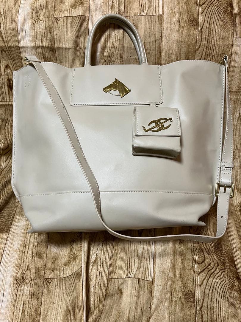 正規品ブルックリンear総レザー2wayバッグ2点で。L43cmとM35中古良好