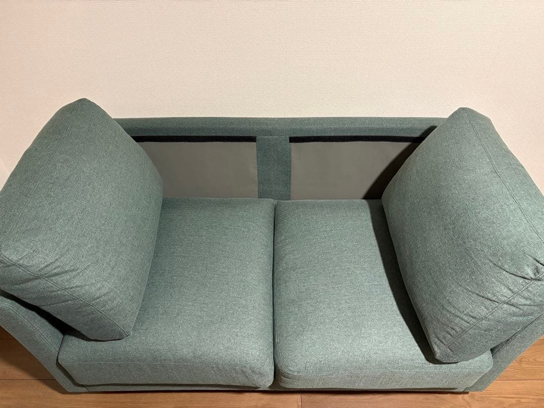 傷汚れに強い2人掛けソファ　布張りタイプ (CS01 Nシールド H-DGR)