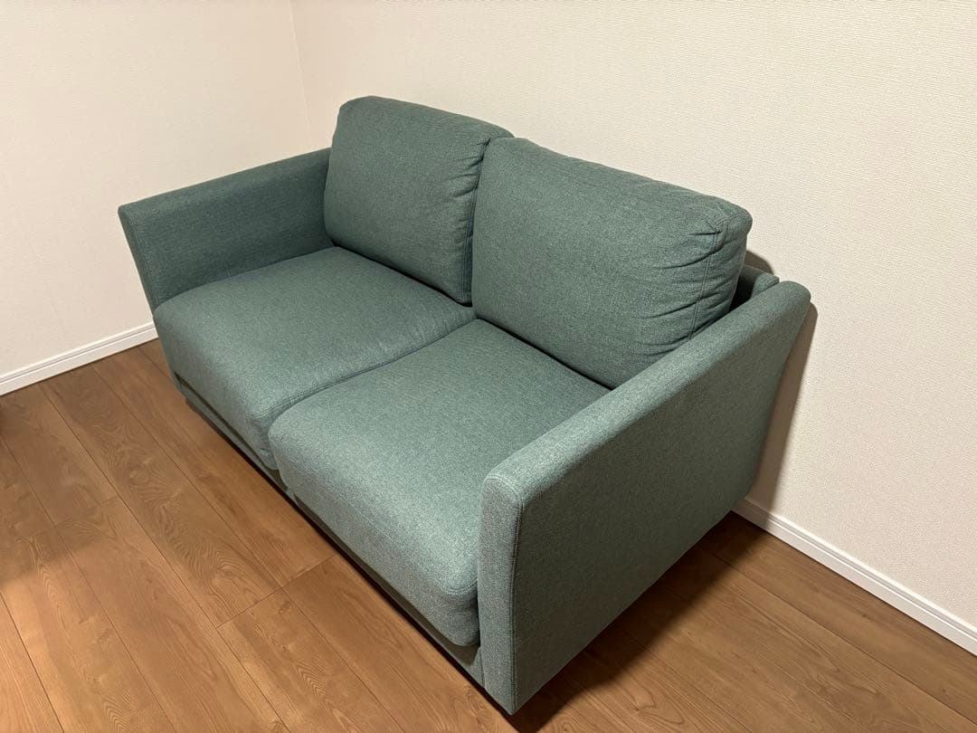 傷汚れに強い2人掛けソファ　布張りタイプ (CS01 Nシールド H-DGR)