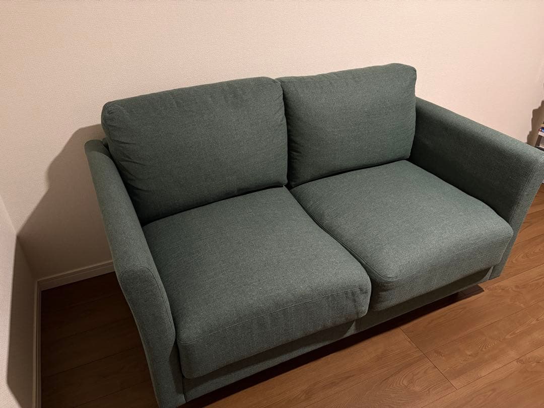 傷汚れに強い2人掛けソファ　布張りタイプ (CS01 Nシールド H-DGR)