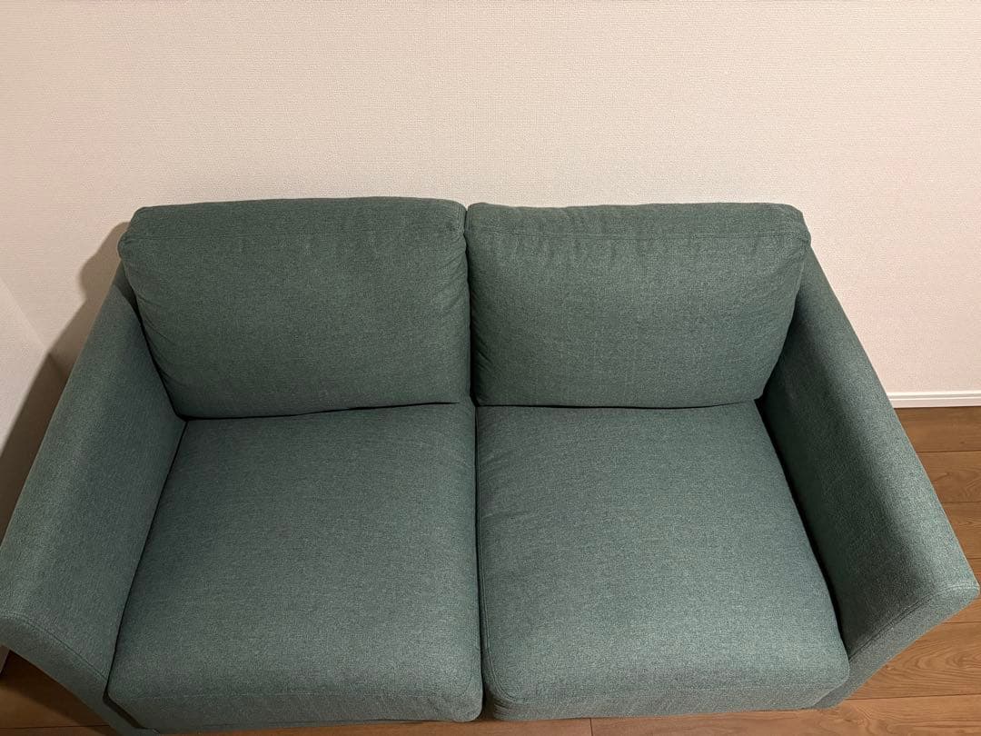 傷汚れに強い2人掛けソファ　布張りタイプ (CS01 Nシールド H-DGR)