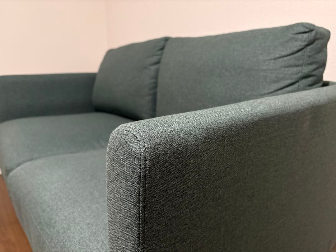 傷汚れに強い2人掛けソファ　布張りタイプ (CS01 Nシールド H-DGR)