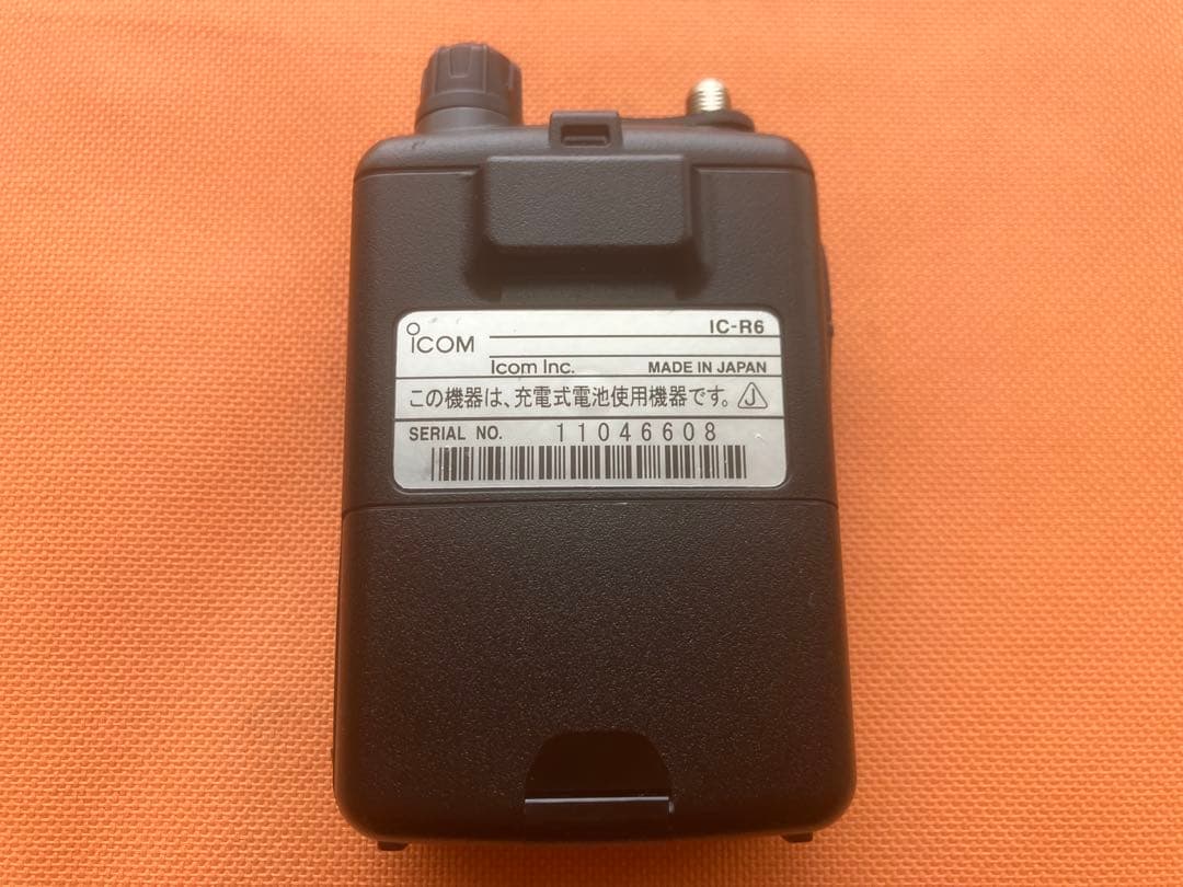 ※最終値下げ【美品です】icom 広帯域ハンディーレシーバー IC-R6
