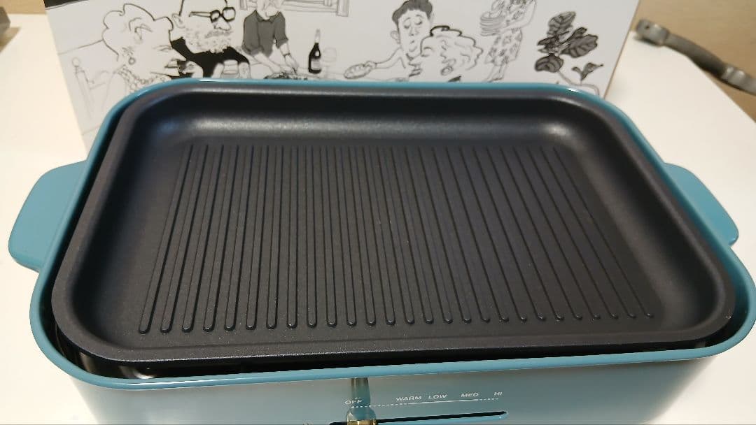 未使用品保管品　BRUNO COMPACT HOT PLATE
