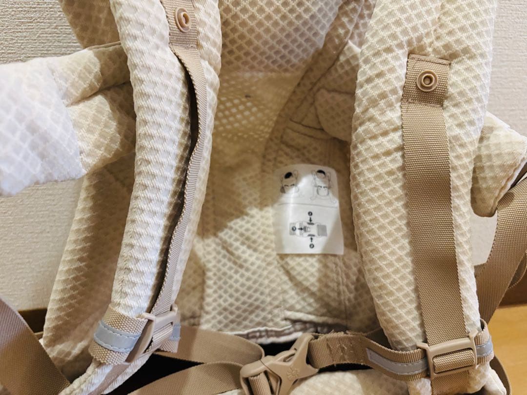 【極美品】エルゴベビー　オムニ ブリーズ　フラワーベージュ