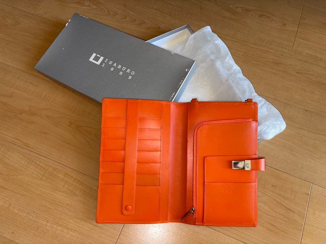 【新品未使用・希少】ISABURO 1889 本革多機能手帳＆ペンケース